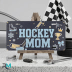 Hockey Mom Vanity Plate - Road Muse
