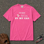 I'm Taken by My Car Racing Tee - Road Muse