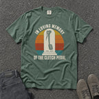 In Loving Memory Clutch Pedal Sunset Tee - Road Muse