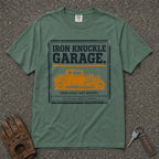 Iron Knuckle Garage Rat Rod Tee - Road Muse