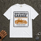 Iron Knuckle Garage Rat Rod Tee - Road Muse