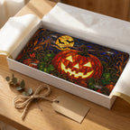 Jack-o'-Lantern Pumpkin Halloween Vanity Plate - Road Muse