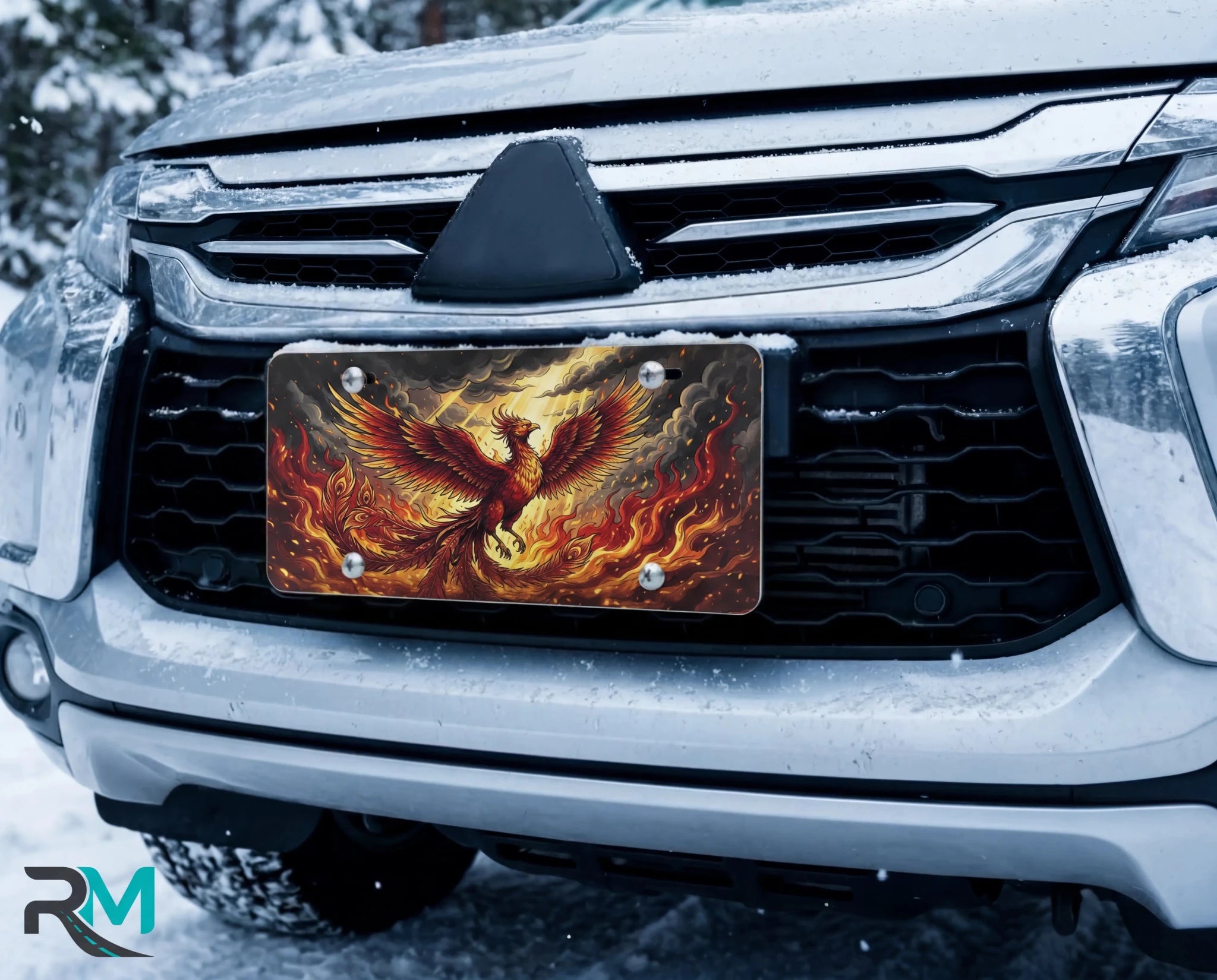 Japanese Art Expression Vanity Plate - Road Muse