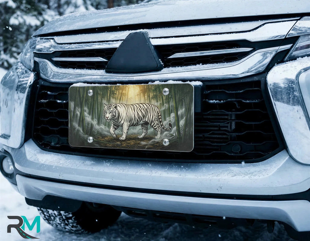 Japanese Art Illustration Vanity Plate - Road Muse
