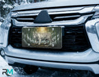 Japanese Art Illustration Vanity Plate - Road Muse