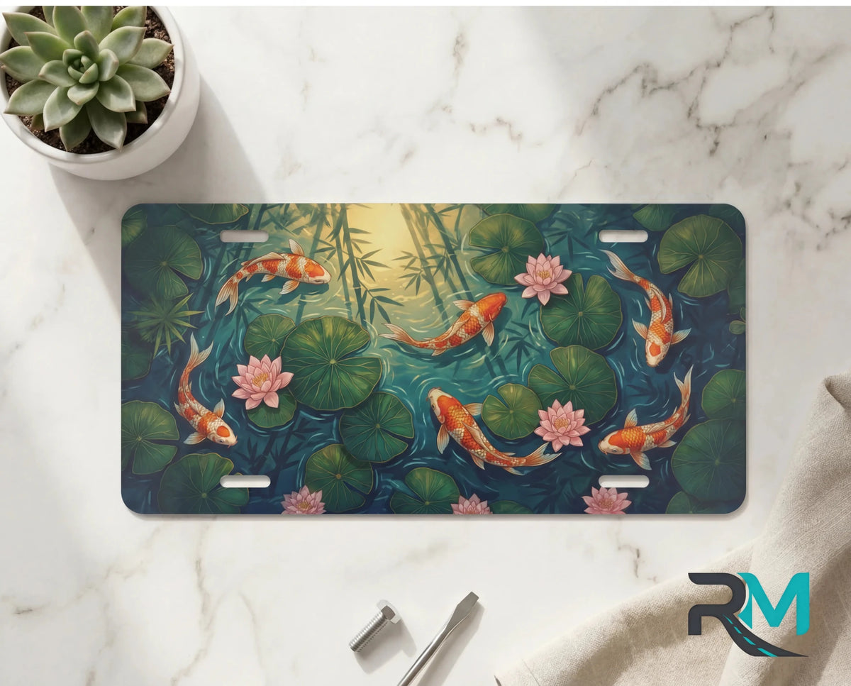 Japanese Art Traditional Vanity Plate - Road Muse