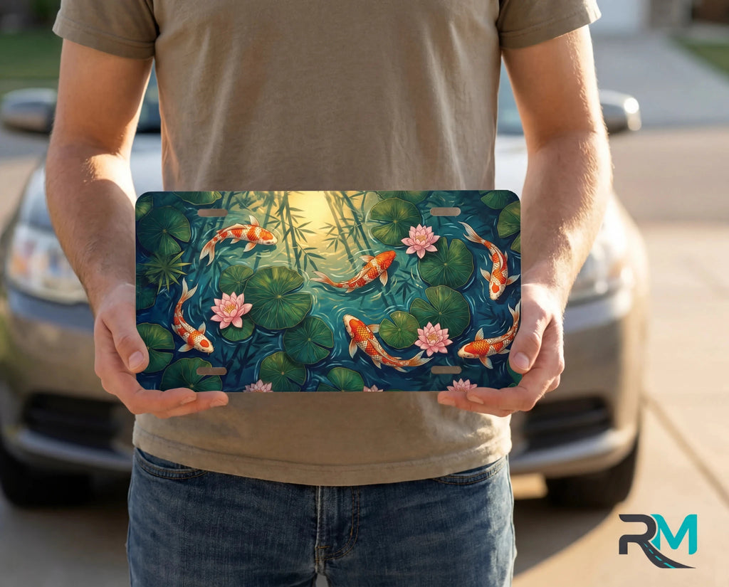 Japanese Art Traditional Vanity Plate - Road Muse