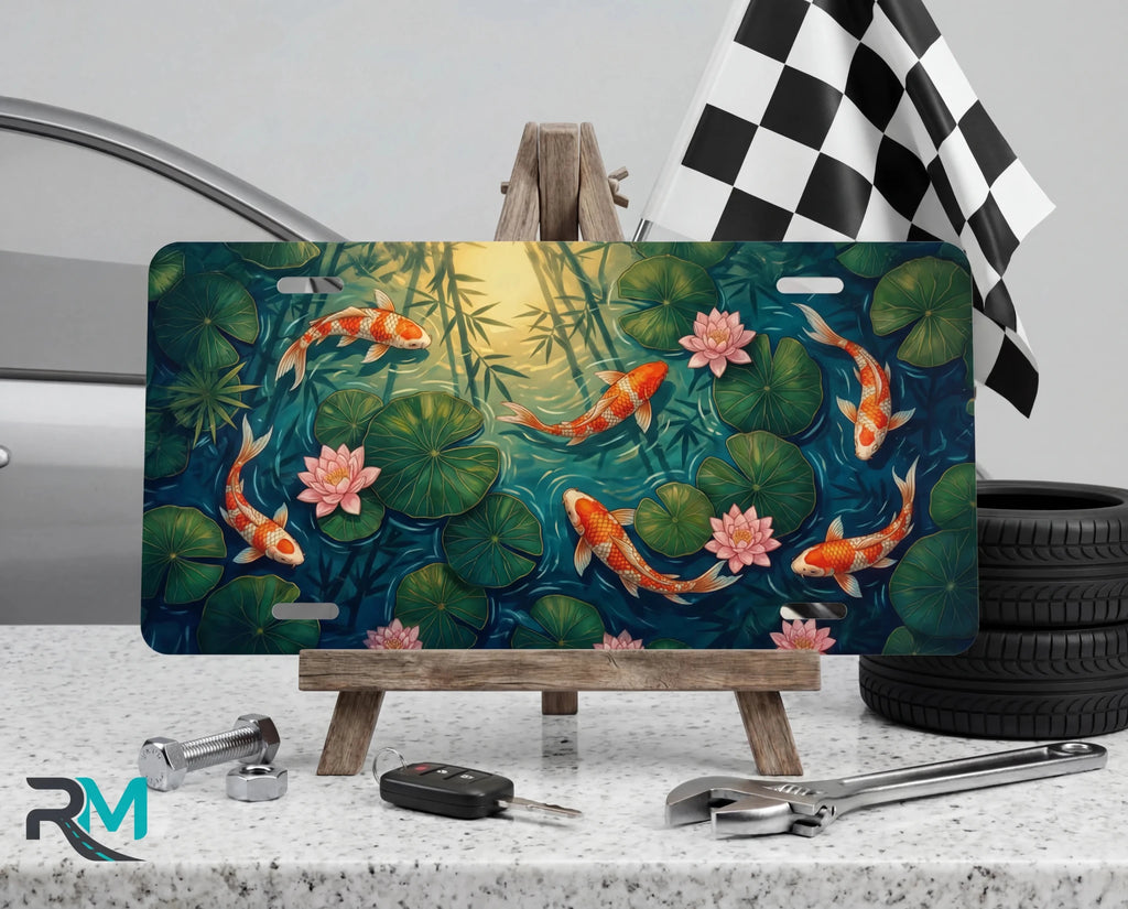 Japanese Art Traditional Vanity Plate - Road Muse
