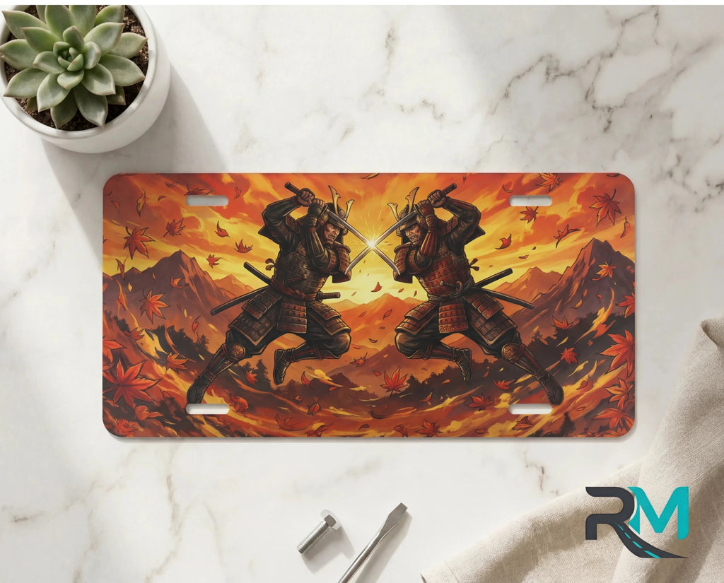 Japanese Art Vanity Plate - Road Muse
