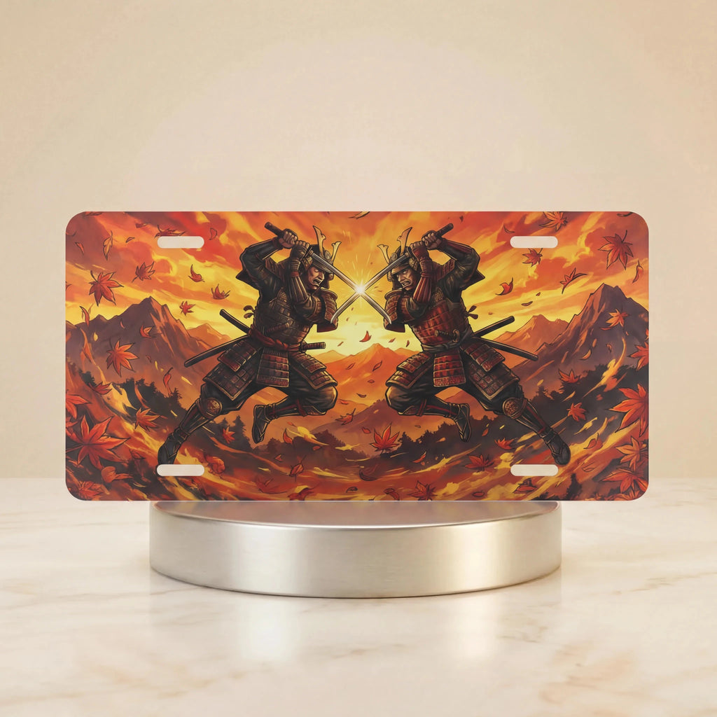 Japanese Art Vanity Plate - Road Muse