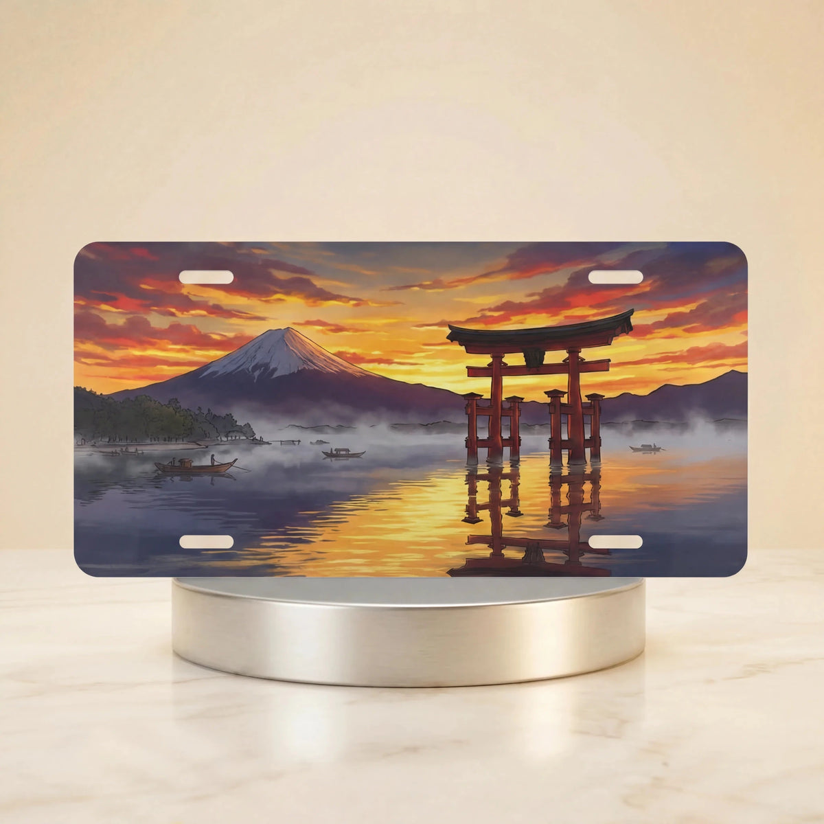 Japanese Dark Art Vanity Plate - Road Muse