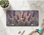 Lavender Field Vanity Plate - Road Muse