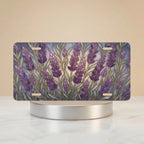 Lavender Field Vanity Plate - Road Muse