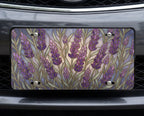 Lavender Field Vanity Plate - Road Muse