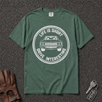 Life Is Short Drive Interesting Tee - Road Muse