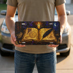 Magic Grimoire Spellbook Vanity Plate - Road Muse