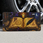 Magic Grimoire Spellbook Vanity Plate - Road Muse