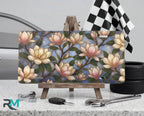 Magnolia Floral Vanity Plate - Road Muse