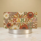 Mama Retro Floral Vanity Plate - Road Muse