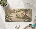 Maneki Neko Zen Garden Lucky Cat Vanity Plate - Road Muse