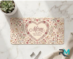 Mom Heart of the Family Vanity Plate