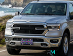 Mom Mobile Neon Retro Vanity Plate - Road Muse