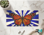 Monarch Butterfly Vanity Plate - Road Muse