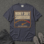Money Shift Survivor Retro Gauge Tee - Road Muse