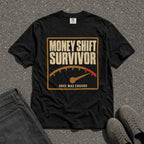 Money Shift Survivor Retro Gauge Tee - Road Muse