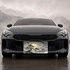 Moonlit Bonsai Tree Vanity Plate - Road Muse