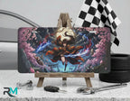 Moonlit Duel Samurai Girl Vanity Plate - Road Muse