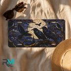 Moonlit Ravens Gothic Vanity Plate - Road Muse