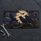 Moonlit Ravens Gothic Vanity Plate - Road Muse