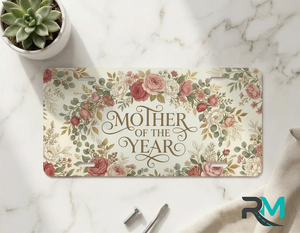 Mother of the Year Vanity Plate - Road Muse