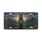 Mountain Mastiff Vanity Plate - Road Muse
