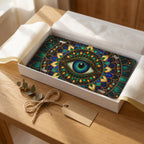 Mystic Eye Mandala Vanity Plate - Road Muse