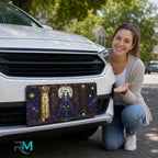 Mystic Oracle Celestial Vanity Plate - Road Muse