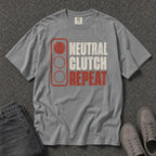 Neutral Clutch Repeat Brake Light Tee - Road Muse