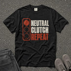 Neutral Clutch Repeat Brake Light Tee - Road Muse