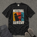 Neutral Clutch Repeat Retro Color Block Tee - Road Muse