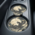 Nine-Tailed Fox Car Coasters Set - Road Muse