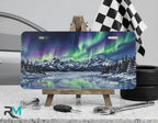 Northern Lights Aurora Vanity Plate - Road Muse