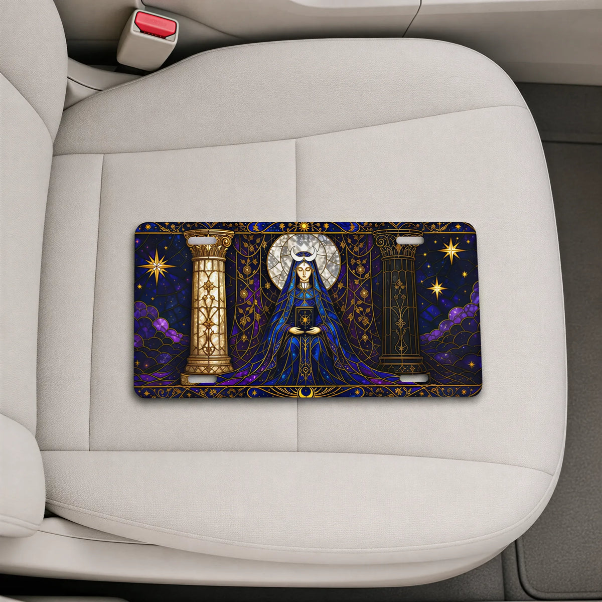 Mystic Oracle Celestial Vanity Plate