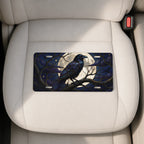 Moonlit Raven Vanity Plate