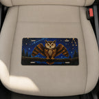 Owl Constellation Night Sky Vanity Plate