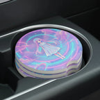 Pastel Anime Girl Magical Kawaii Car Coasters Set - Road Muse