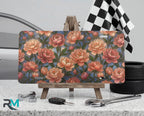 Peony Floral Vanity Plate - Road Muse