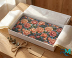 Peony Floral Vanity Plate - Road Muse
