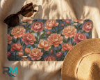 Peony Floral Vanity Plate - Road Muse