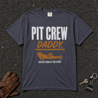 Pit Crew Daddy Drag Racing Tee - Road Muse